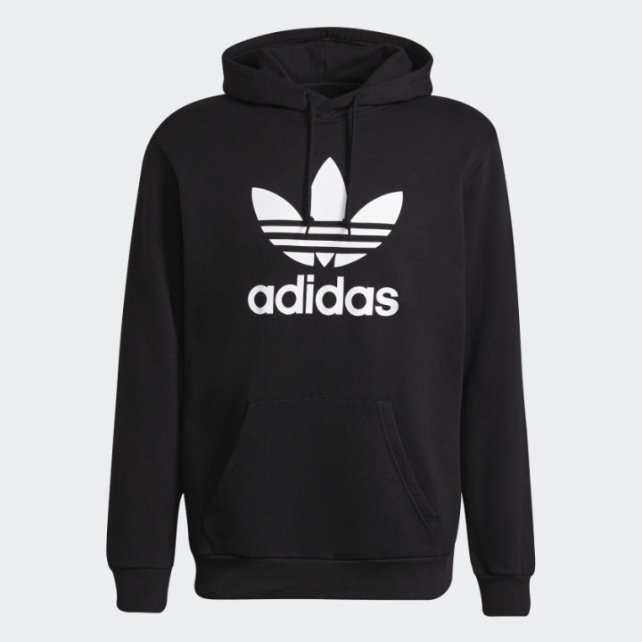 Adidas Originals Adicolor Classics Trefoil Hoodie Black - H06667