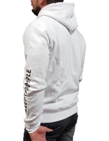 Emerson Ανδρικό Φούτερ Άσπρο  - EM20.84