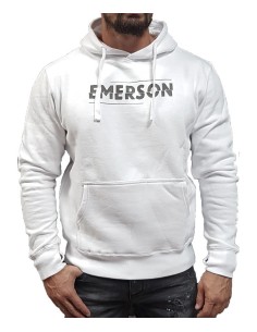 Emerson Ανδρικό Φούτερ Άσπρο  - EM20.84